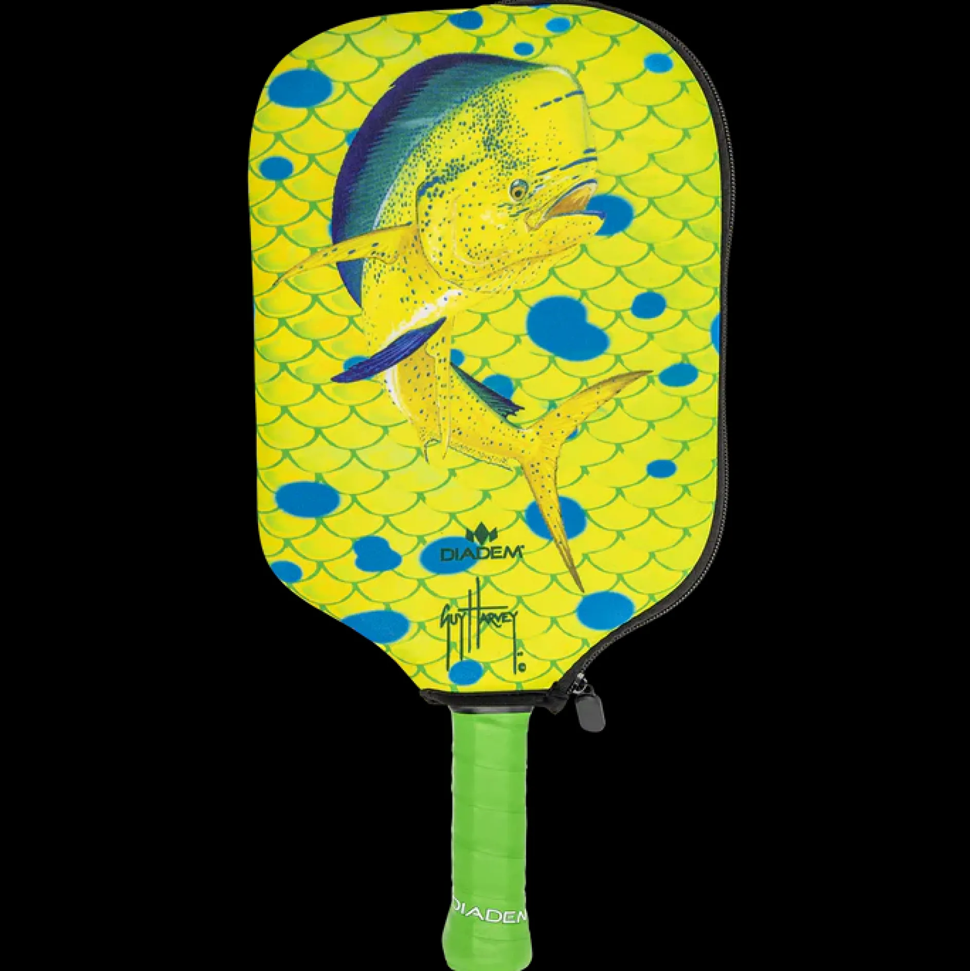 Mahi Mahi Rush Pickleball Paddle Cover
