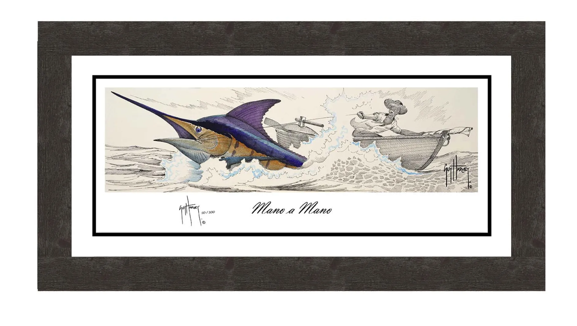 "Mano A Mano" Limited Edition Lithograph