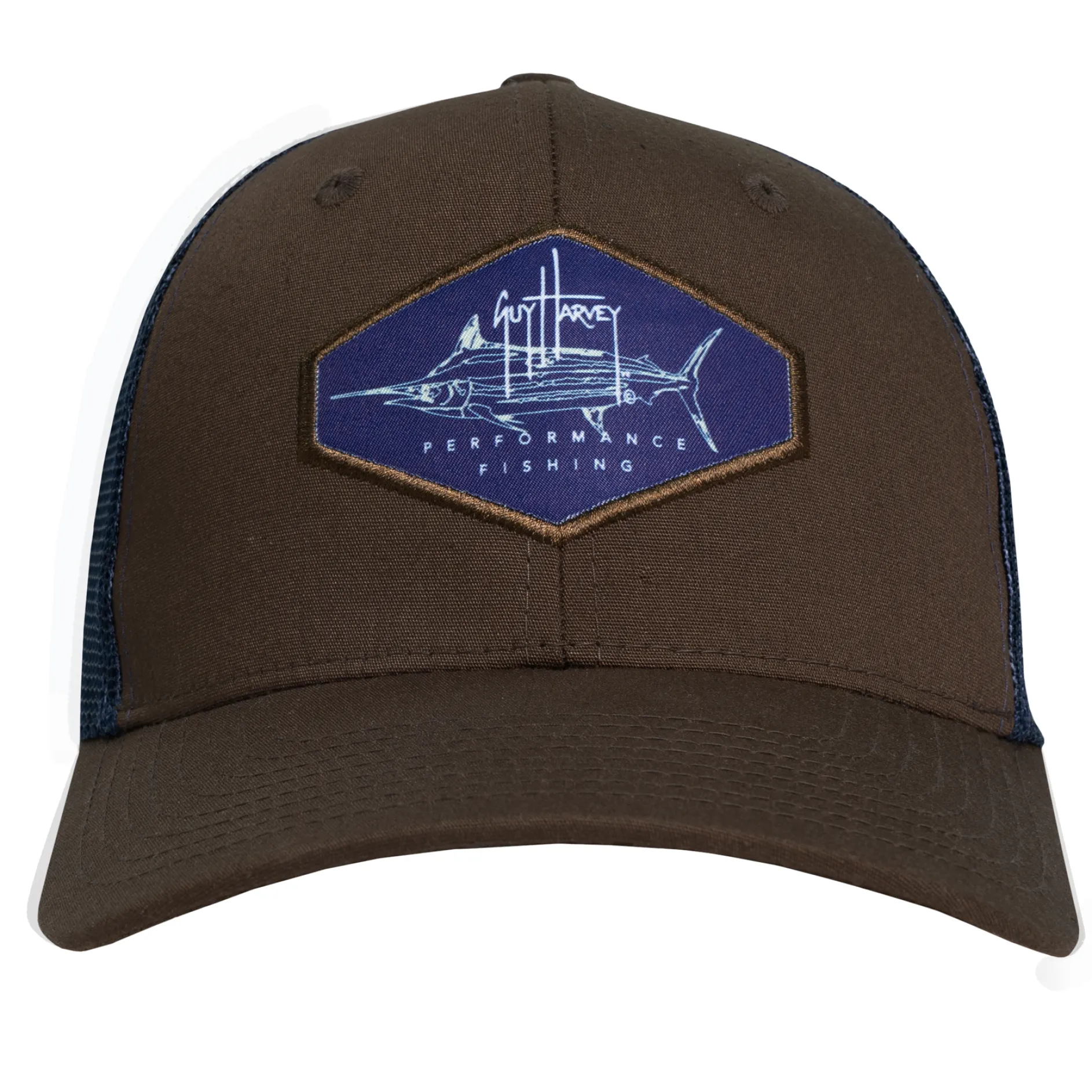 Marlin Camo Patch Mesh Trucker Hat