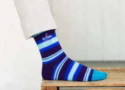 Marlin Stripe Bamboo Knitted Socks