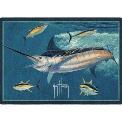 Marlin Tuna Area Rug