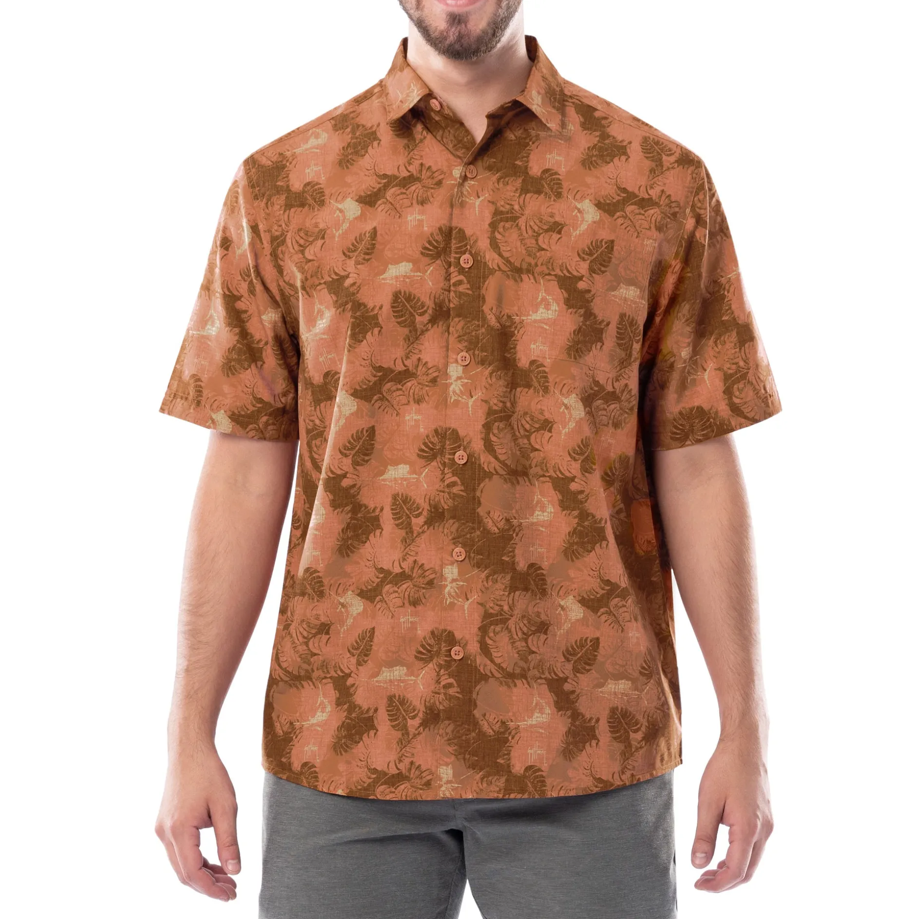 Men's Abstract Shade Performance Fishing Shirt