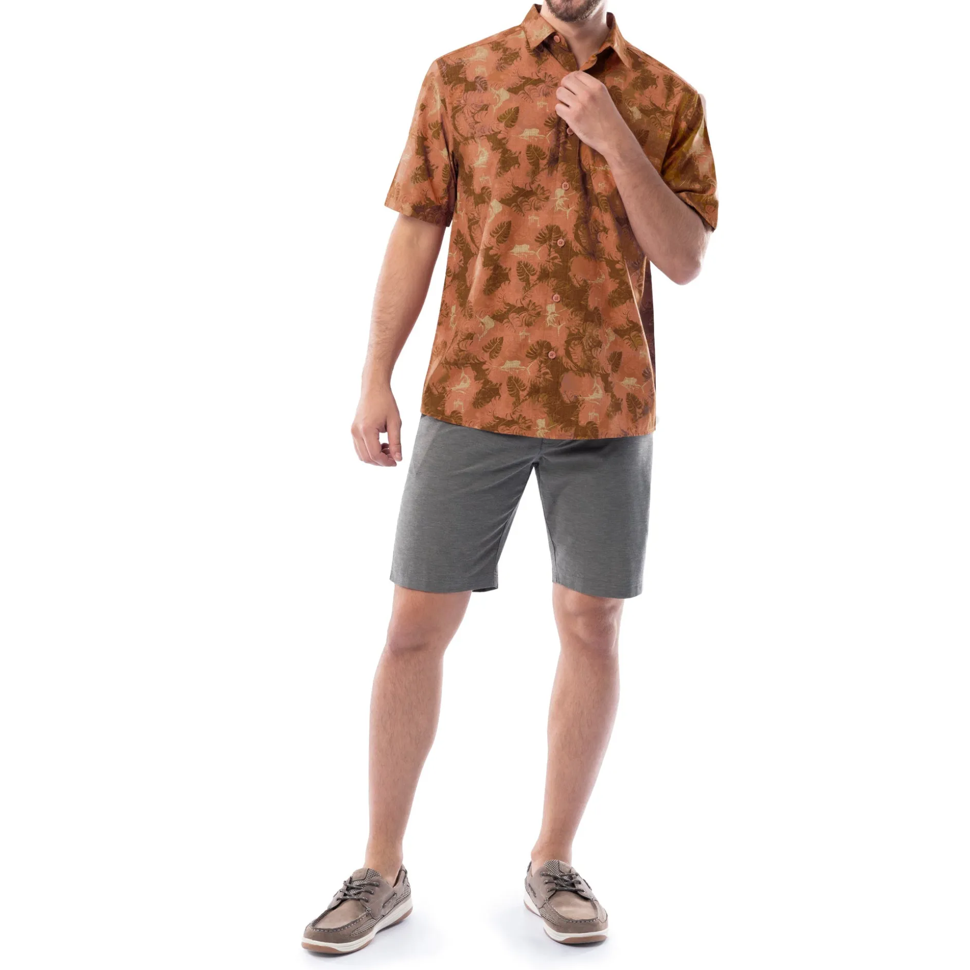 Men's Abstract Shade Performance Fishing Shirt