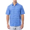 Men's Bait Stripes Performance Fishing Shirt