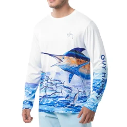 Men's Big Blue Long Sleeve Performance Shirt