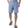 Men's Blue Performance Hybrid Short 4-Way Stretch