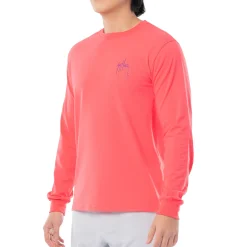 Men's Coral Marlin Springs Long Sleeve T-Shirt