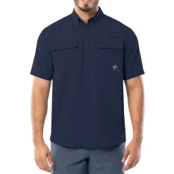 Men's Core Solid Short Sleeve Fishing Shirt