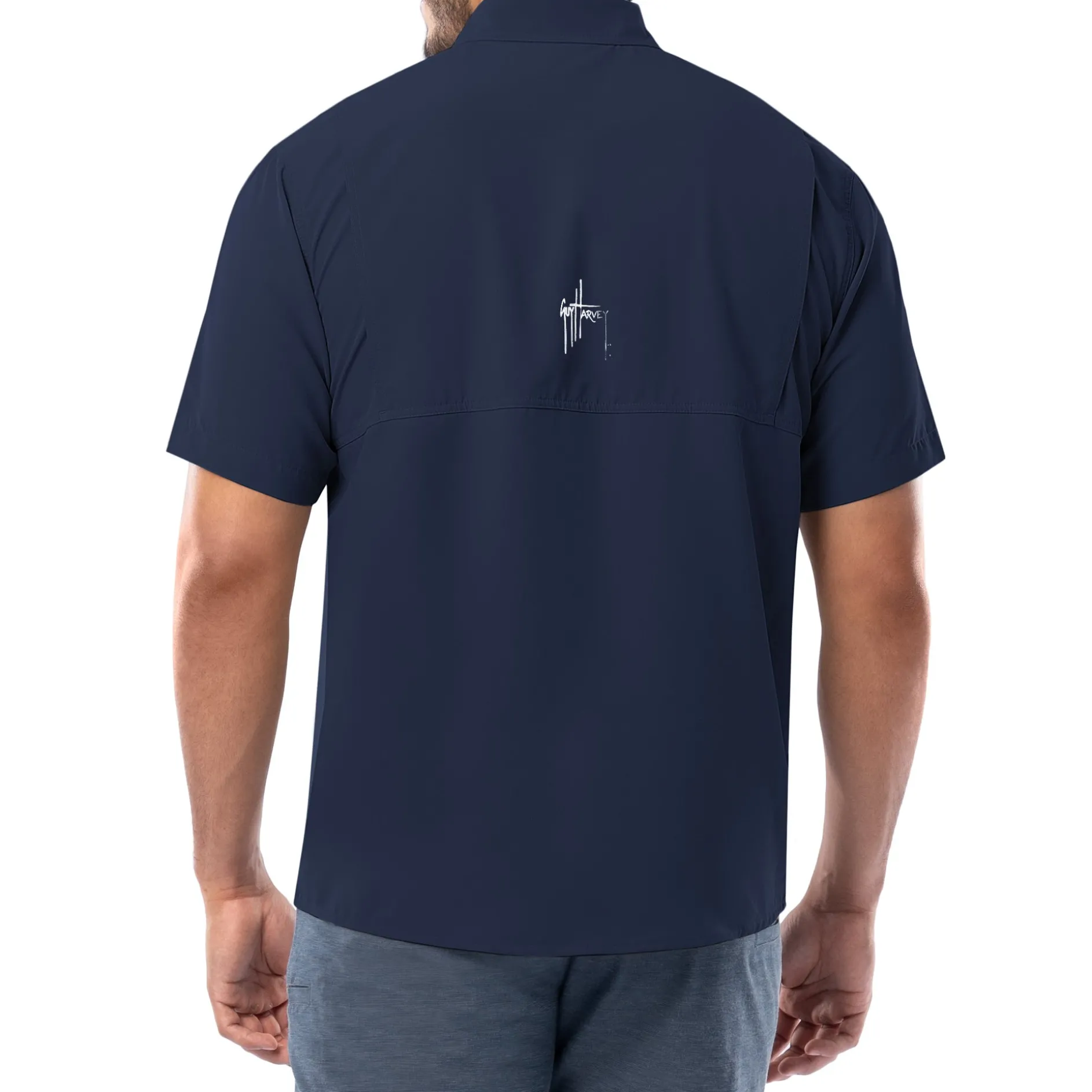 Men's Core Solid Short Sleeve Fishing Shirt