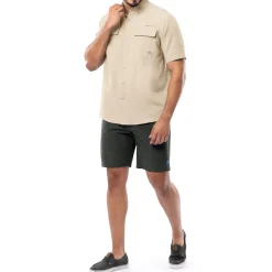 Men's Core Solid Short Sleeve Fishing Shirt
