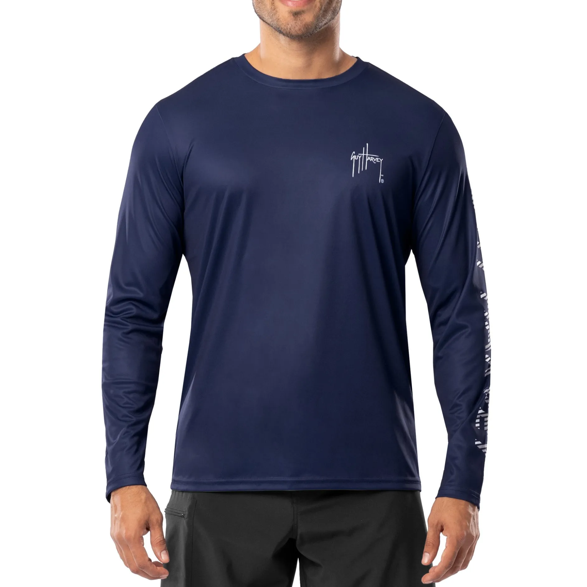 Men's Diamond Blue Performance Sun Protection Top
