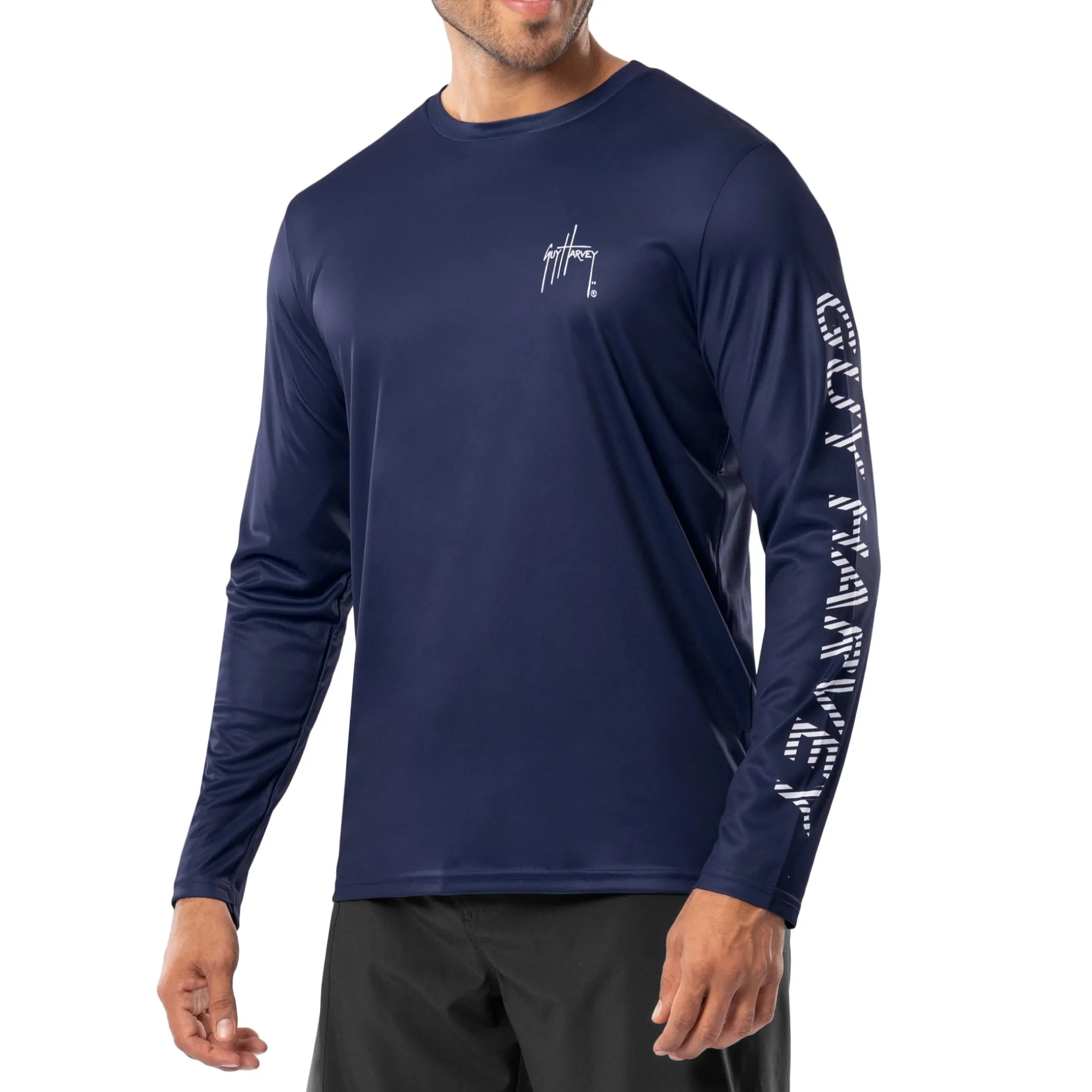 Men's Diamond Blue Performance Sun Protection Top