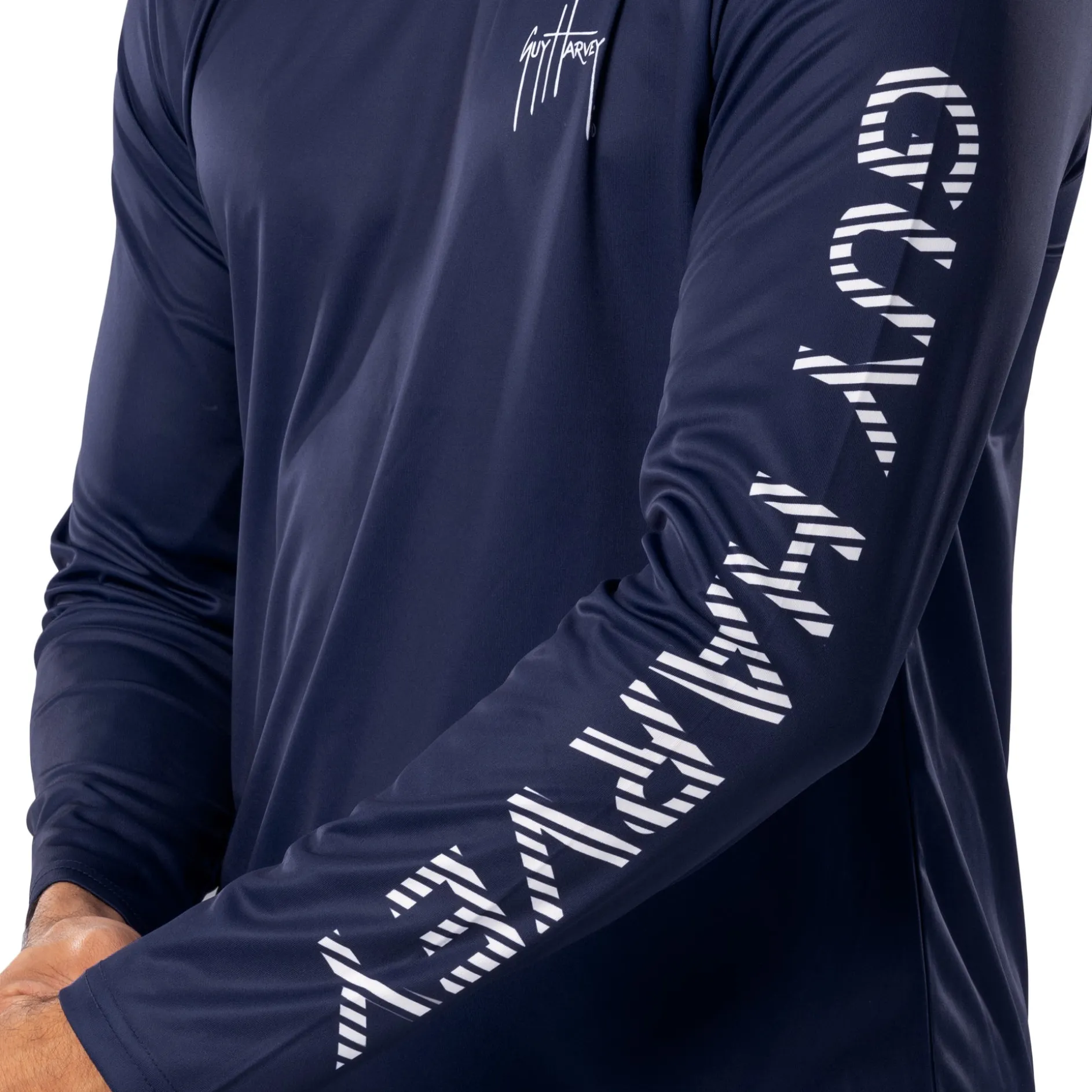 Men's Diamond Blue Performance Sun Protection Top