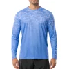 Men's Glass Camo Long Sleeve Performance Shirt