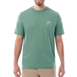 Men's Green Horizon Short Sleeve T-Shirt