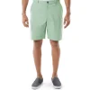 Men's Green Performance Hybrid Short 4-Way Stretch