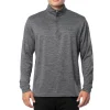 Men's Grey Lightweight Quarter Zip