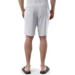 Men's Grey Performance Hybrid Short 4-Way Stretch