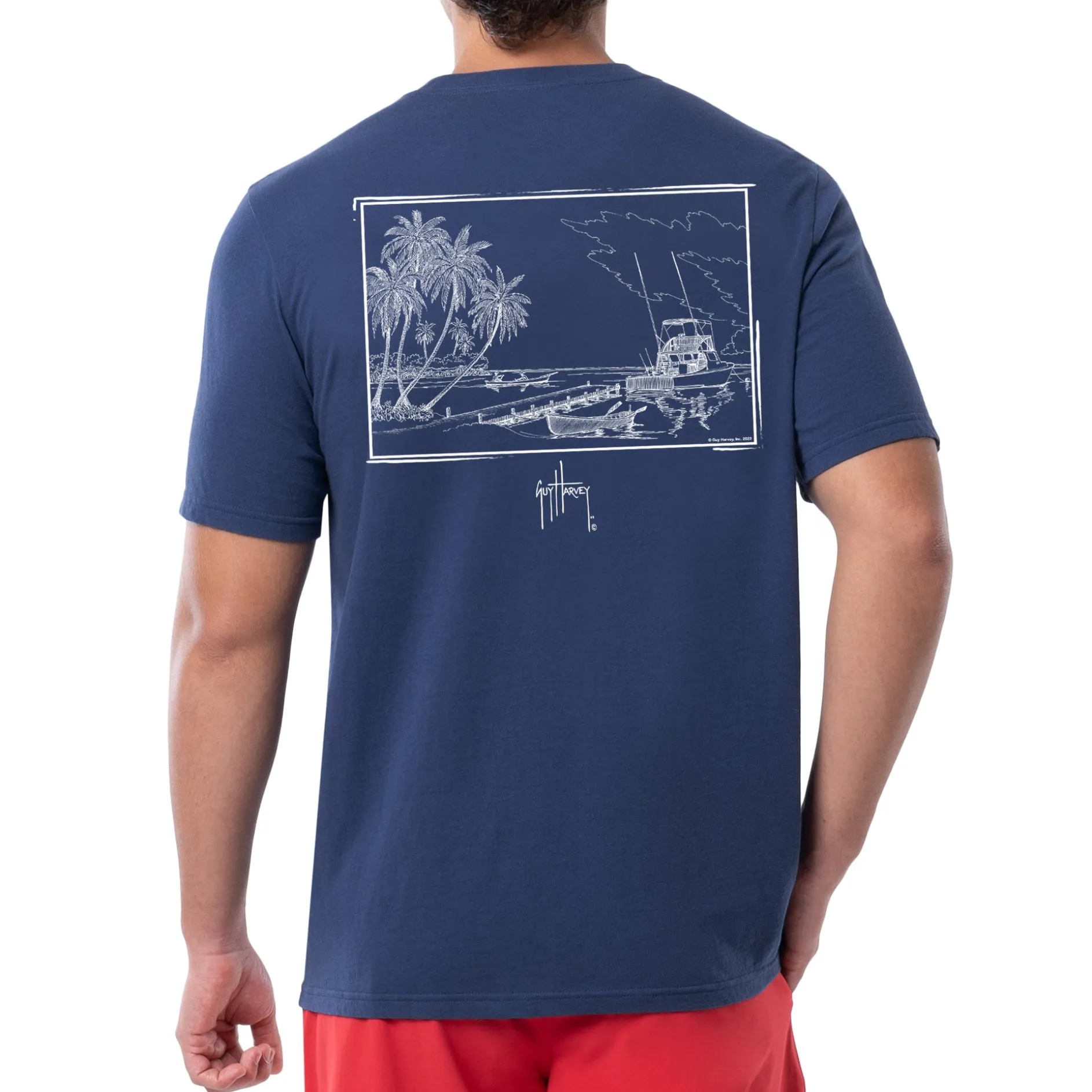 Men's Harvest Short Sleeve Pocket T-Shirt