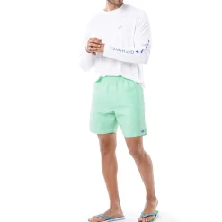 Men's Light Green Solid 7