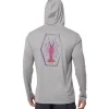 Men's Lobster Key Long Sleeve Performance Hoodie