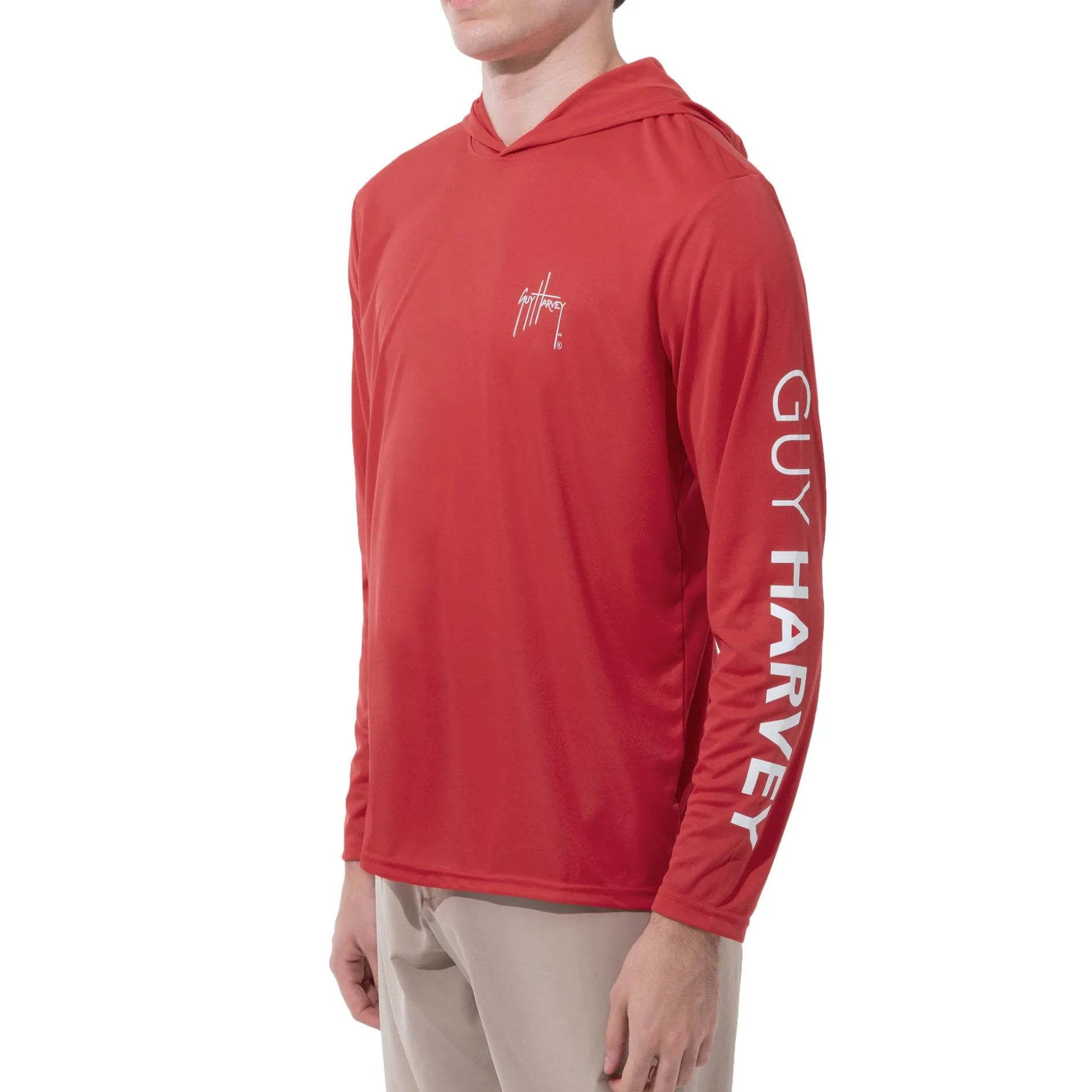 Men's Long Sleeve Sun Protection Hoodie UPF 50+