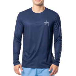 Men's Ocean Blue Performance Sun Protection Top