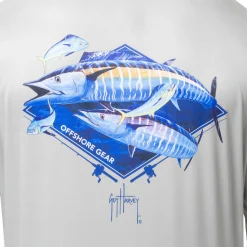 Men's Offshore Wahoo Performance Sun Protection Top