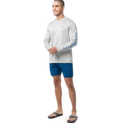Men's Offshore Wahoo Performance Sun Protection Top