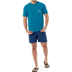 Men's Scribble Mahi Short Sleeve Pocket T-Shirt