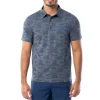 Men's Short Sleeve Bluewater Slam Jacquard Polo Shirt