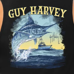 Men's Sketchy Blue Tank Top