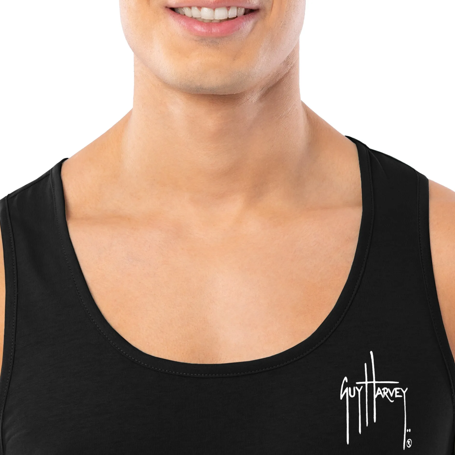 Men's Sketchy Blue Tank Top