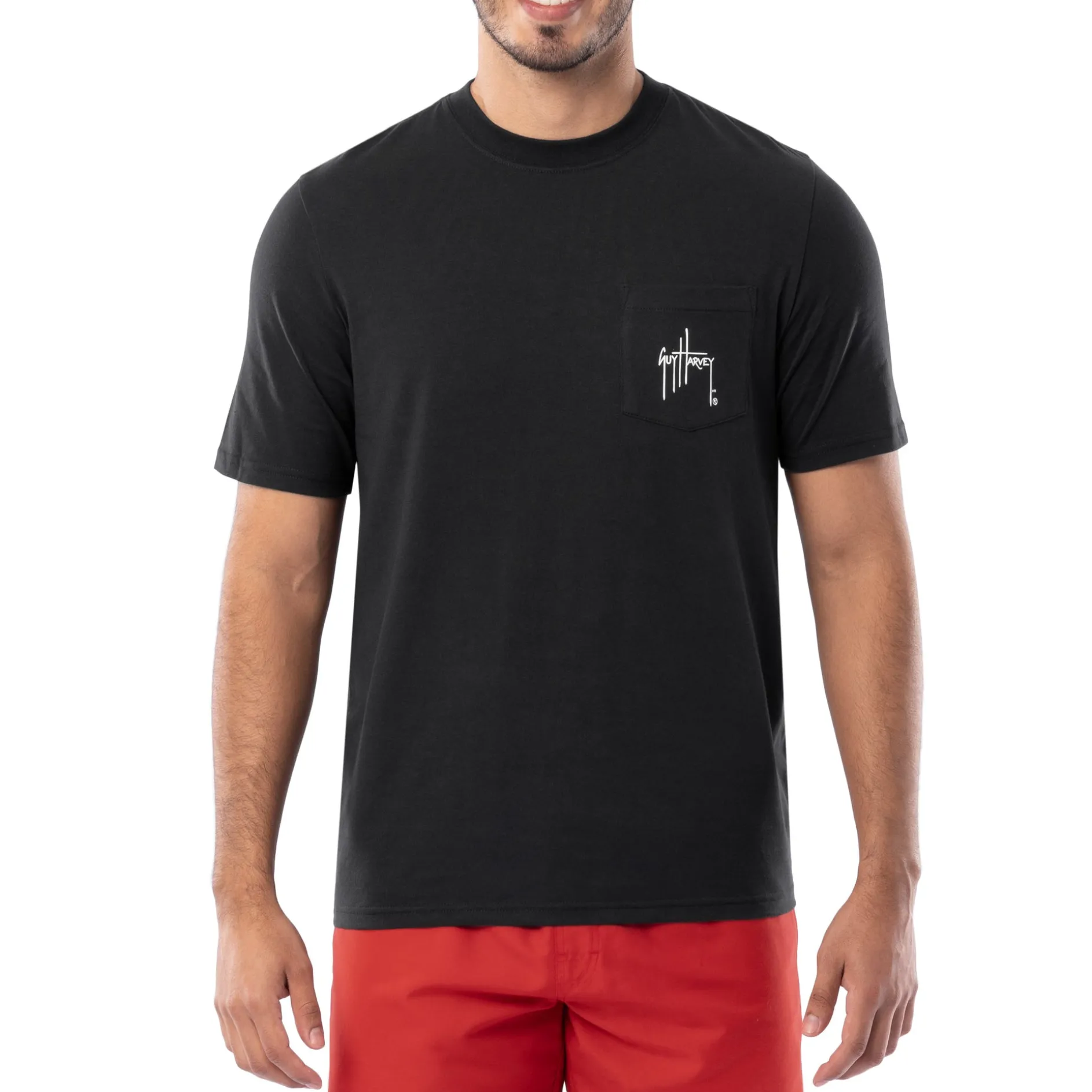 Men's Sunset Paradise Short Sleeve Pocket T-Shirt
