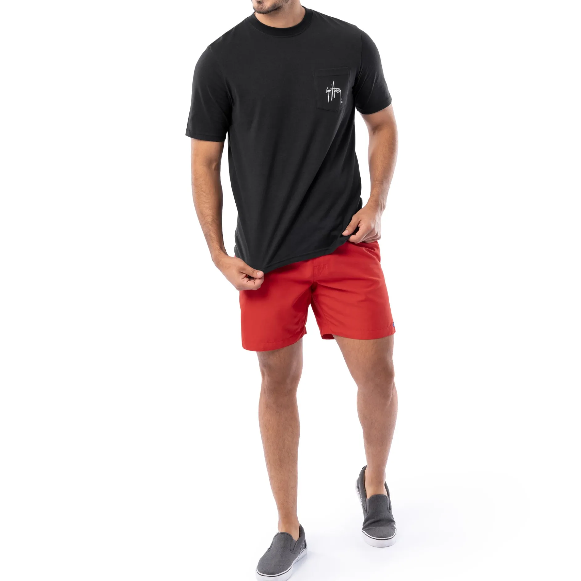 Men's Sunset Paradise Short Sleeve Pocket T-Shirt