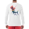 Men's Sunset Silhouette Long Sleeve T-Shirt