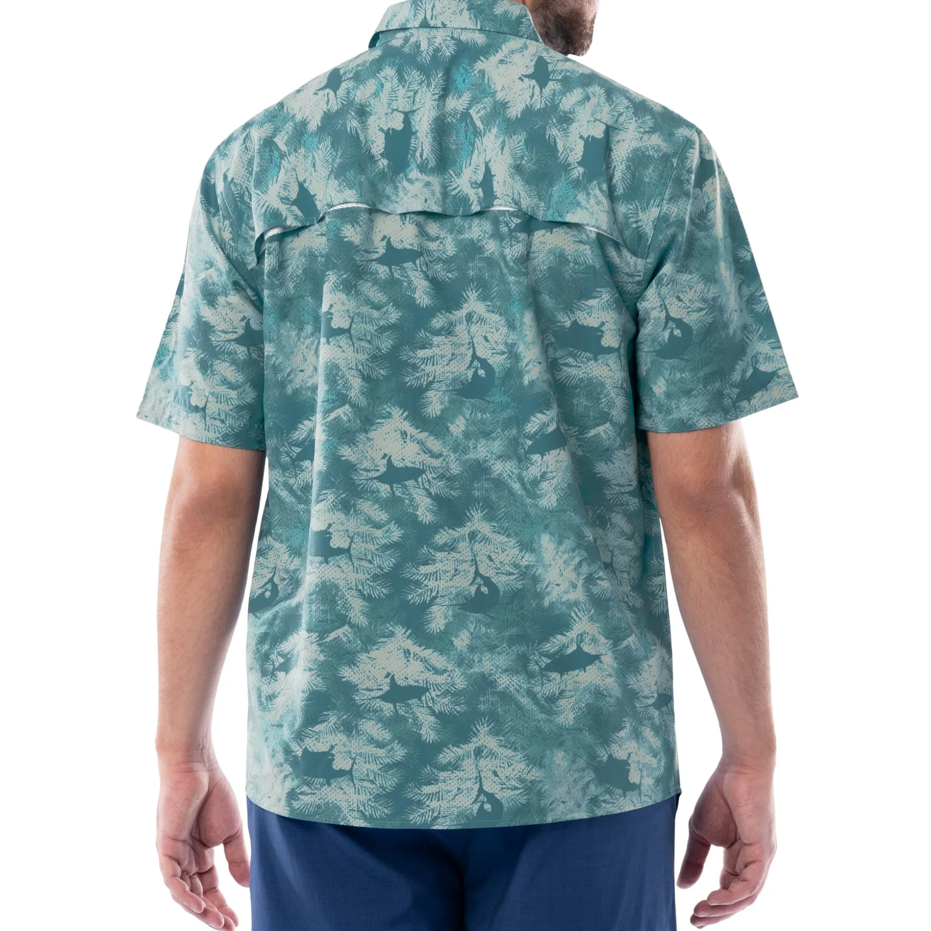 Men's Urban Palms Performance Fishing Shirt