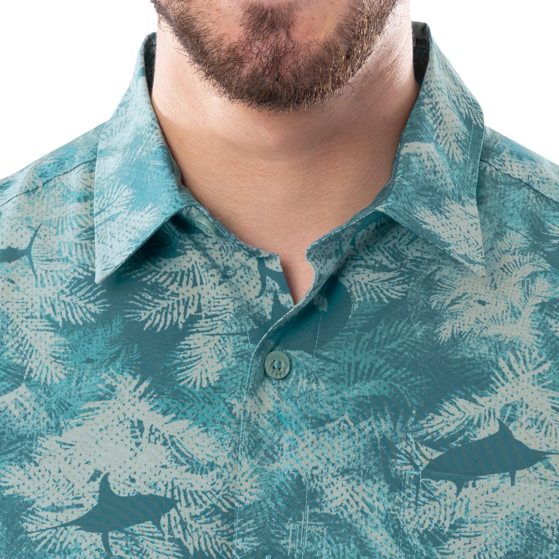 Men's Urban Palms Performance Fishing Shirt