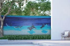 Moving Through Mosaic Mural - Large