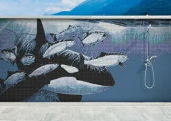 Northern Exposure Mosaic Mural - Small
