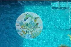 Parrots Medallion Mosaic - Large