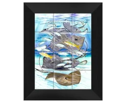 "Party at the Bar" Tile Art
