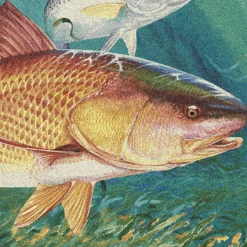 Redfish Area Rug
