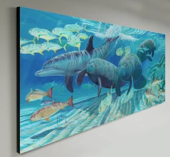"Rivermates" Aluminum Art