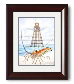 "Sand Key Lighthouse" Mini Print