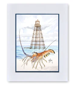 "Sand Key Lighthouse" Mini Print