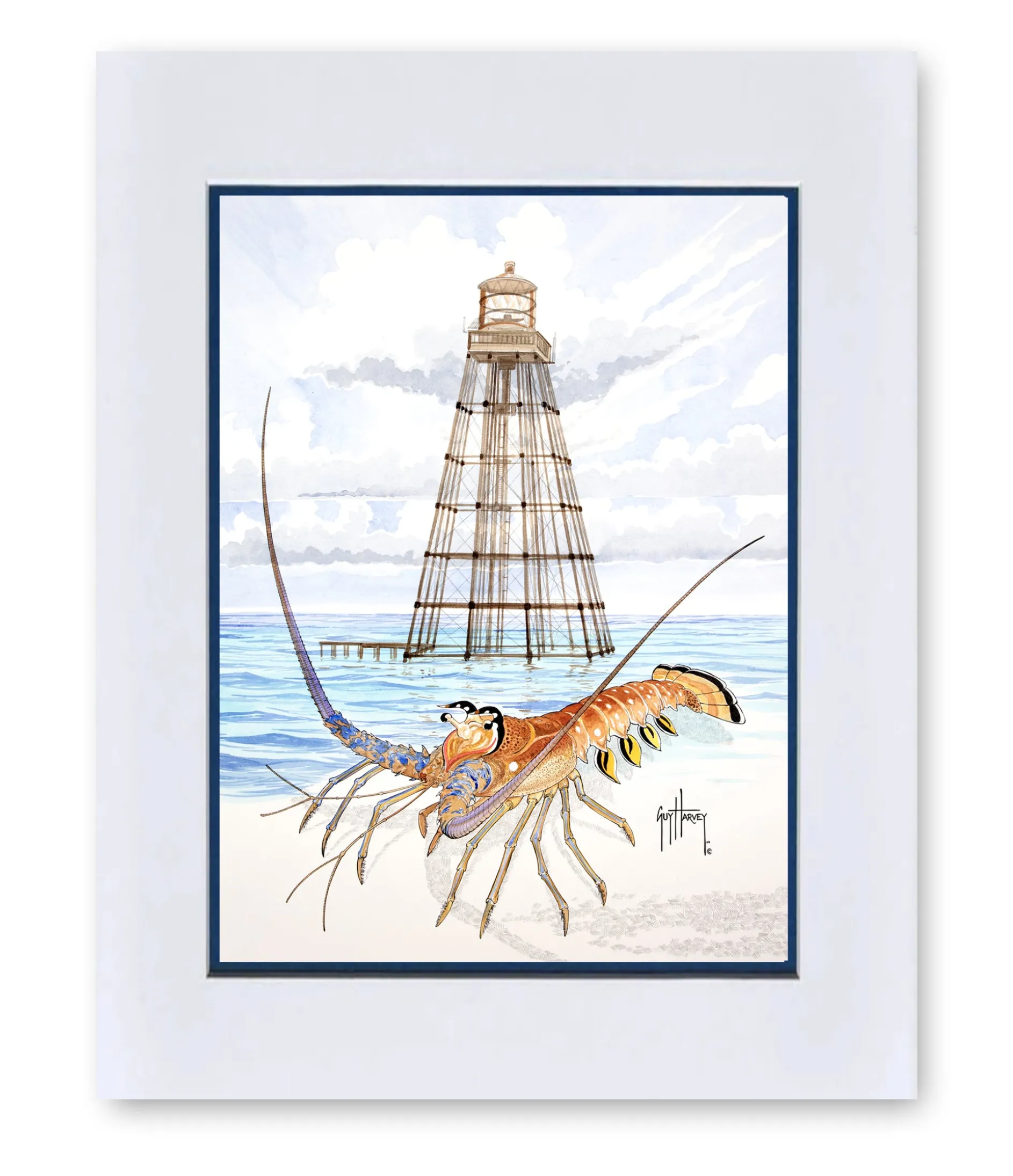 "Sand Key Lighthouse" Mini Print