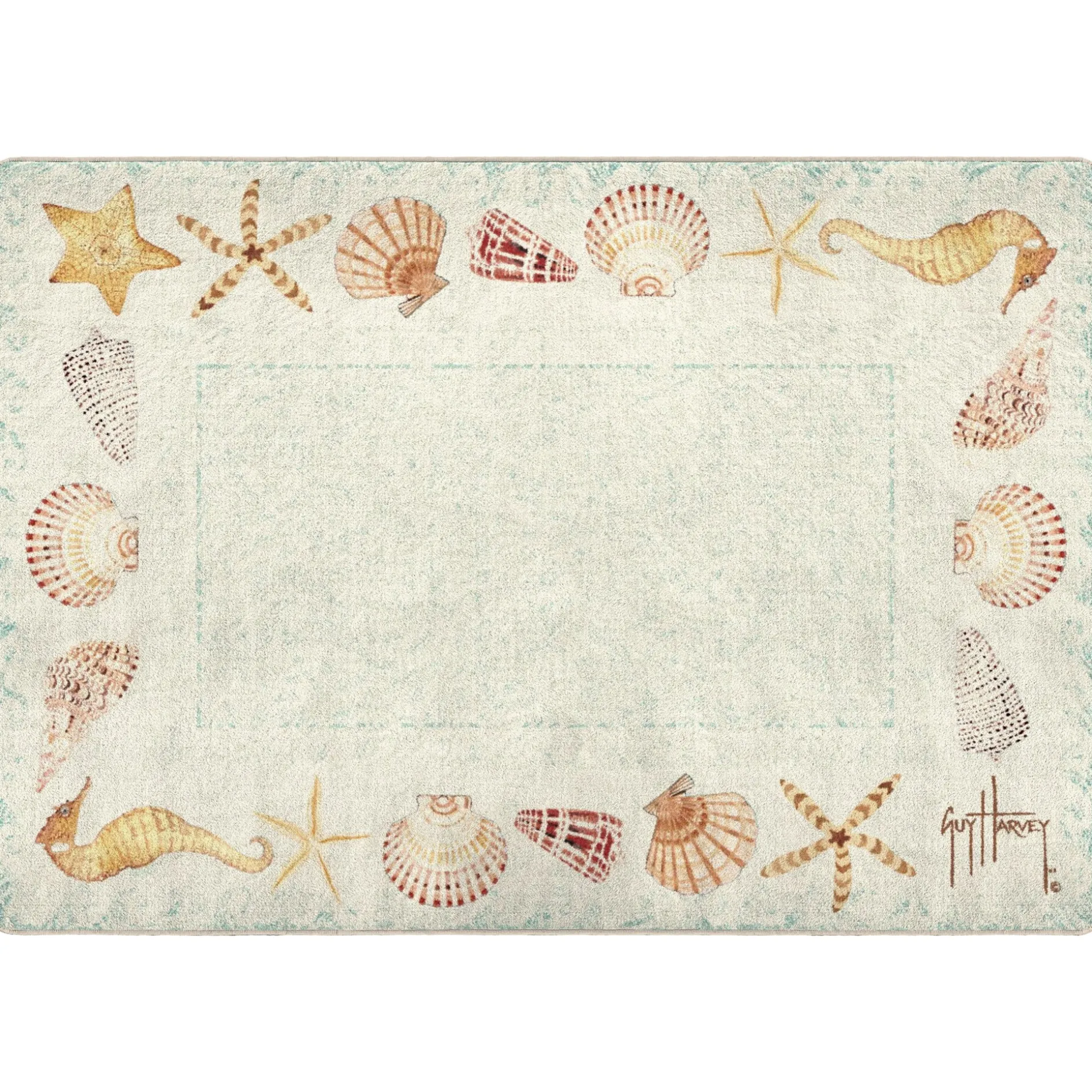 Seashell Swirl Area Rug