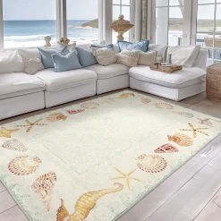 Seashell Swirl Area Rug