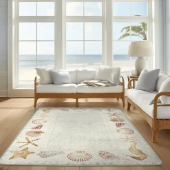 Seashell Swirl Area Rug